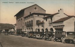 Masonic Temple Postcard