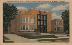 International Temple, Supreme Assembly, Order of the Rainbow for Girls Postcard