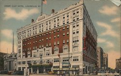 Henry Clay Hotel Louisville, KY Postcard Postcard Postcard