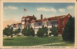 Woodmen of the World War Memorial Hospital Postcard
