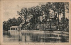 Club and Boat House, Valeria Home Oscawana, NY Postcard Postcard Postcard