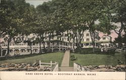 Oake Grove Hotel Boothbay Harbor, ME Postcard Postcard Postcard