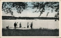 View of Kempf's Landing, Petite Lake Postcard