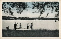 View of Kempf's Landing, Petite Lake Antioch, IL Postcard Postcard Postcard