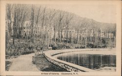 A View of Valeria Oscawana, NY Postcard Postcard Postcard