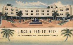 Lincoln Center Hotel Miami Beach, FL Postcard Postcard Postcard