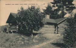 MacBeth's Log Cabins, Cook Forest, Cooksburg, PA Pennsylvania Postcard Postcard Postcard