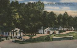 Laurel Court Motel Postcard