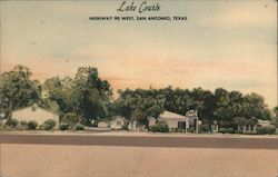 Lake Courts San Antonio, TX Postcard Postcard Postcard