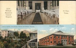 William Beaumont General Hospital, El Paso, Texas Postcard
