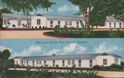 Holland's Court Fort Valley, GA Postcard Postcard Postcard