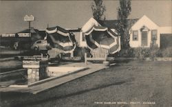 Twin Gables Motel Postcard