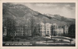 Utah State Hospital Provo, UT Postcard Postcard Postcard