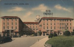 Pinefurst Hotel Laurel, MS Postcard Postcard Postcard