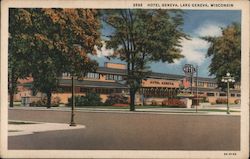 3582 Hotel Geneva Lake Geneva, WI Postcard Postcard Postcard