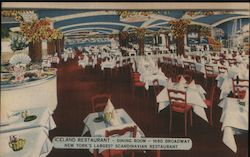 Iceland Scandinavian Restaurant New York City, NY Postcard Postcard Postcard