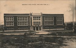 Memorial High School West New York, NJ Postcard Postcard Postcard