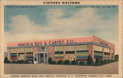 Mineola Rug & Carpet Company Garden City, NY Postcard Postcard Postcard