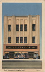 McLellan's, South Main Street Memphis, TN Postcard Postcard Postcard