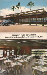 Country Fare Restaurant Postcard