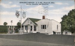 Edward's Service Postcard