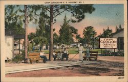 Camp Gordon Postcard