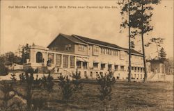 Del Monte Forest Lodge Postcard