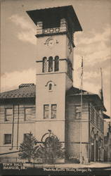 Town Hall Bangor, PA Postcard Postcard Postcard