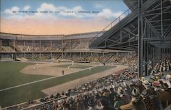 Navin Field, Home of the "Tigers," Detroit, MI Postcard Postcard Postcard