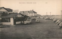 Wells Beach Webhannet, ME Postcard Postcard Postcard