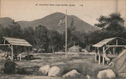 Mt. Katahdin from Camp Baxter Postcard