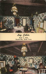 Log cabin Built in 1876 Rockerville, SD Postcard Postcard Postcard