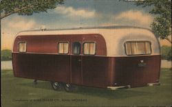 Alma Trailer Co. Postcard