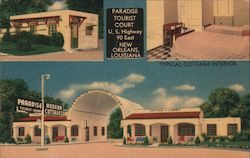 Paradise Tourist Court New Orleans, LA Postcard Postcard Postcard