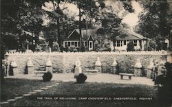 The Trail of Religions Camp Chesterfield Postcard