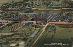 Erie Works, General Electric Company Postcard