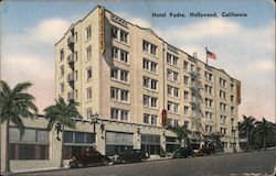 Hotel Padre Hollywood, CA Postcard Postcard Postcard