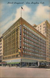 Hotel Hayward Los Angeles, CA Postcard Postcard Postcard