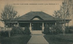 The Golf Club House, Grossinger Country Club Postcard