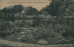 Rock Garden, Grossinger Country Club Postcard