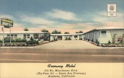 Freeway Motel Anaheim, CA Postcard Postcard Postcard