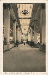 Bank of Bishop & Co. Postcard