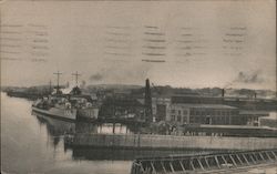 Bath Iron Works Maine Postcard Postcard Postcard