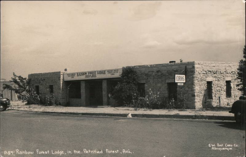 Rainbow Forest Lodge in the Petrified Forest Holbrook Arizona