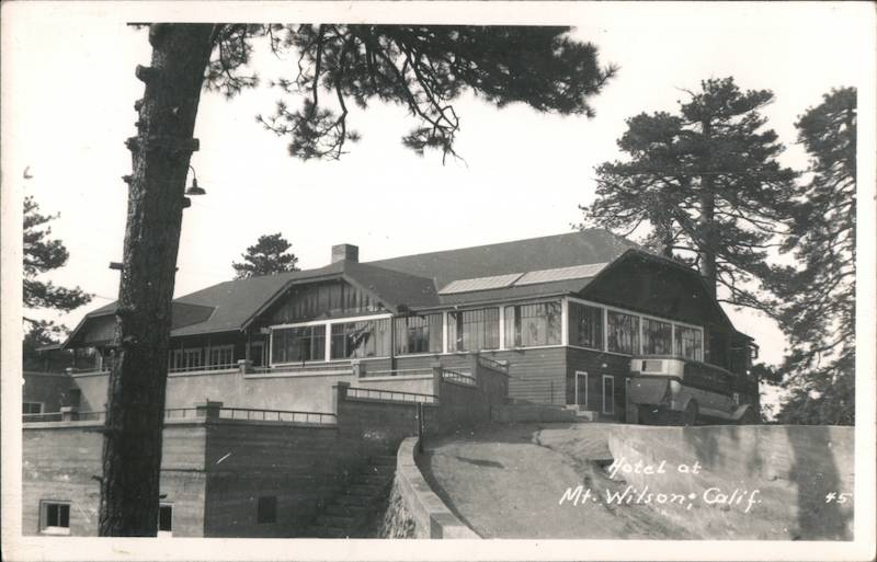 Hotel on the Top of a Hill Mount Wilson California