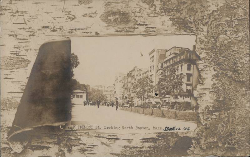 Tremont St., Looking North Boston Massachusetts