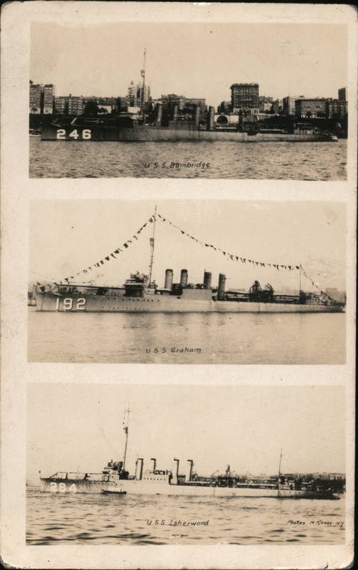 U.S.S. Bainbridge, U.S.S. Graham, U.S.S. Isherwood