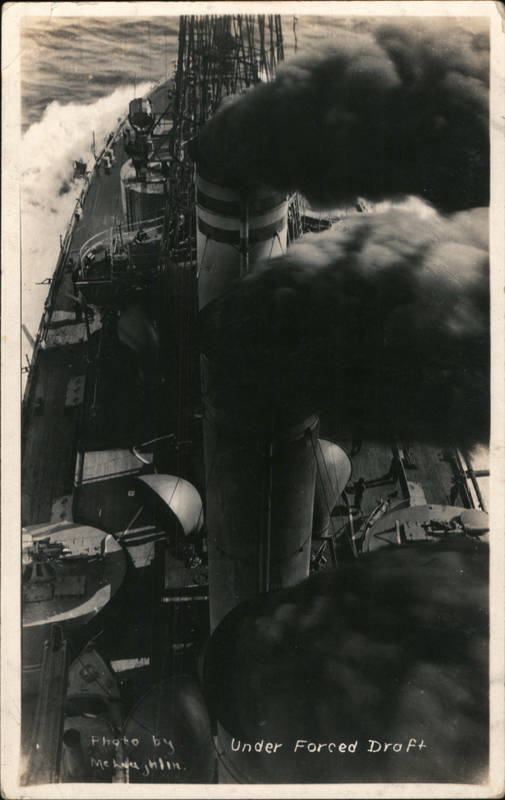 Ship Under Forced Draft Mchelen Jelin Ships