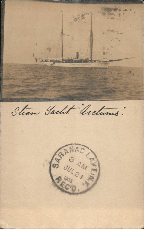 Steam Yacht Arcturus Steamers