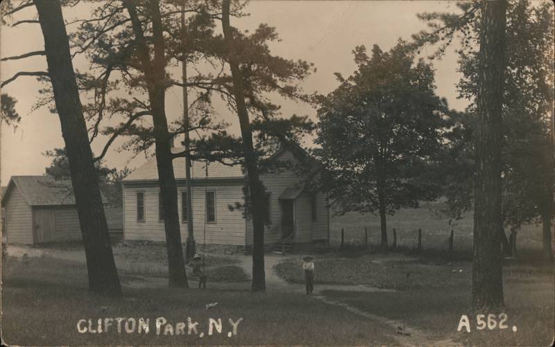 A view of a house and yard Clifton Park New York